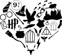 A Magical Heart: A Collection of Iconic Symbols from the Harry Potter Series