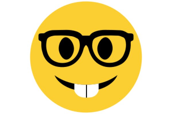 Emotional Icon: A Smiling Face with Glasses