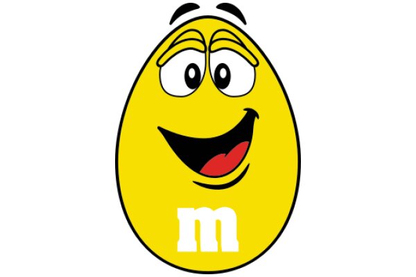 A Smiling Yellow Emoji with the Letter 'M' Inside It