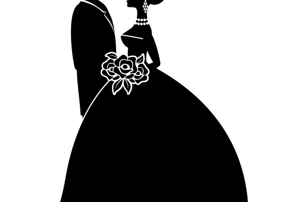 Wedding Silhouette: A Moment of Love