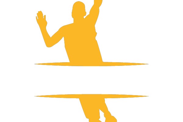 Basketball Dunking Silhouette
