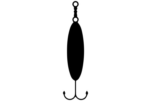 A Simple Line Drawing of a Fish