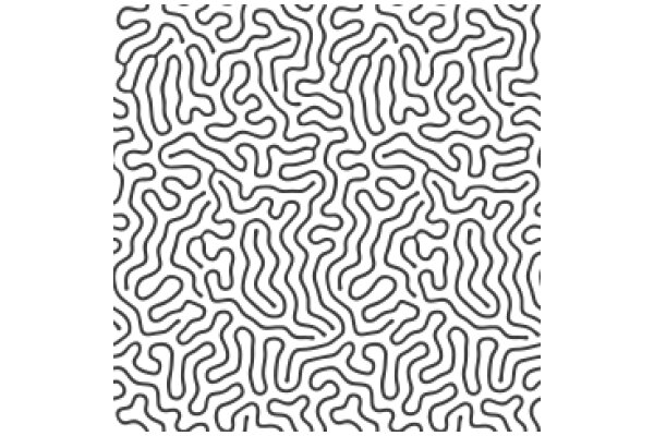 Abstract Art: A Symphony of Curved Lines
