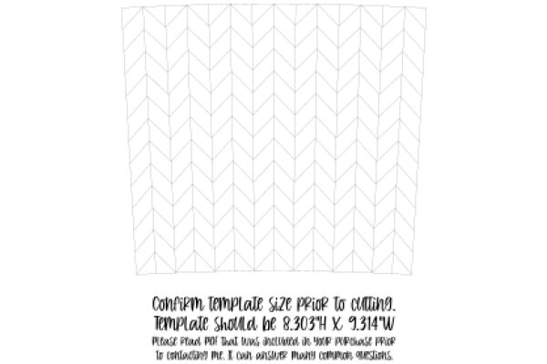 A Patterned Backdrop for a Customizable Template