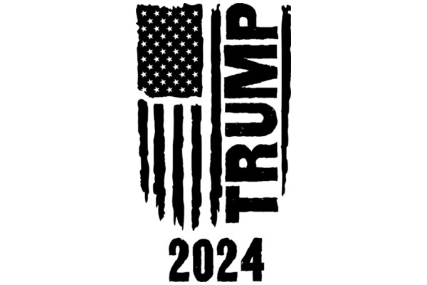 2024 Election Campaign Poster: Trump's 2024 Presidential Campaign Logo