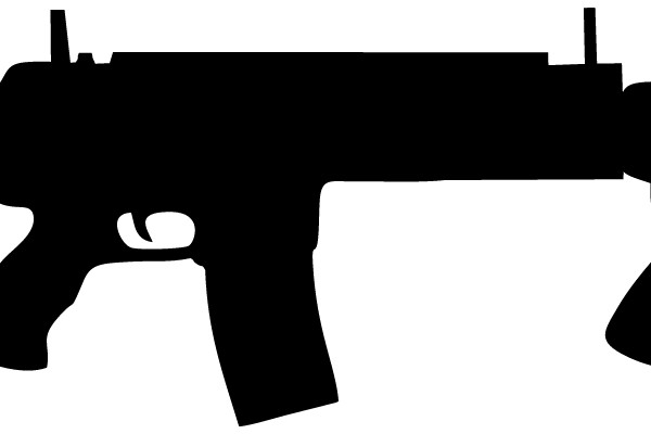 Silhouette of a Gun