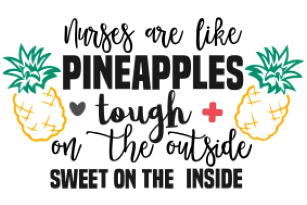 Nurse's Pineapple Love: A Tribute to the Sweet Inside