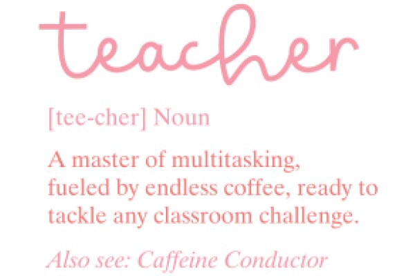 Teacher's Quote: A Master of Multitasking, Fueled by Endless Coffee, Ready to Tackle Any Classroom Challenge.