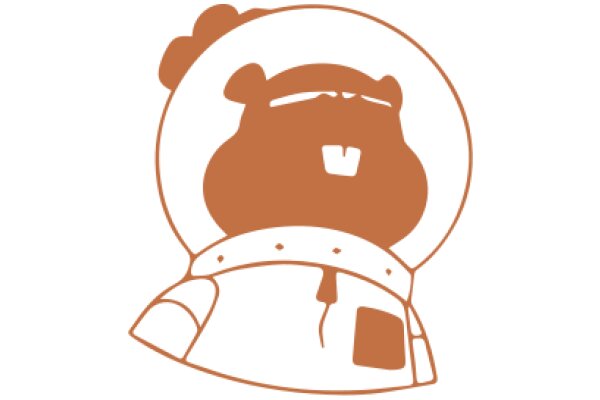 An Illustration of an Astronaut Bear