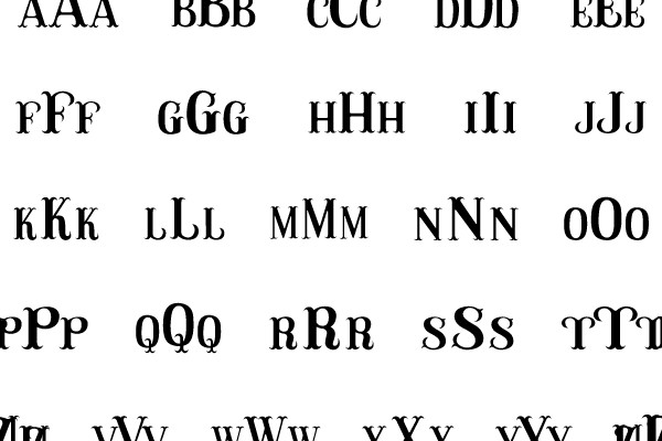 Alphabet Characters