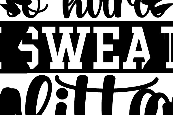 Crafting and Sweat: A Glittery Journey