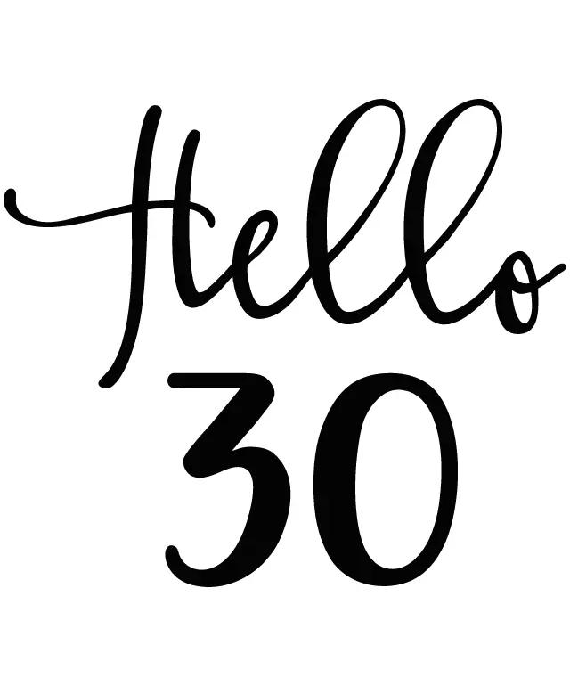Welcome to the 30th: A Greeting from the Future