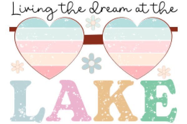 Living the Dream at the Lake: A Colorful and Heartfelt Affirmation