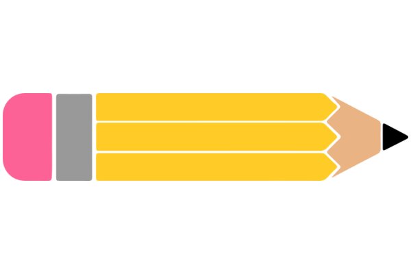A Visual Guide to a Burger's Ingredients: A Pink Bun, Yellow Cheese, and a Gray Patty