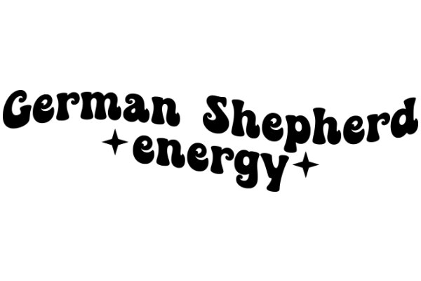 German Shepherd Energy: A Unique Banner for a Pet-Friendly Business