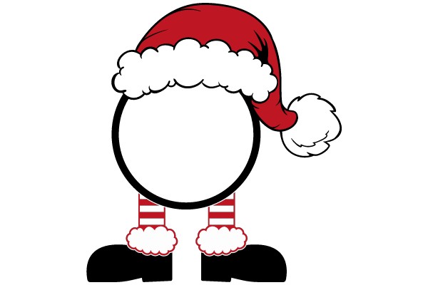 Christmas Elf Silhouette