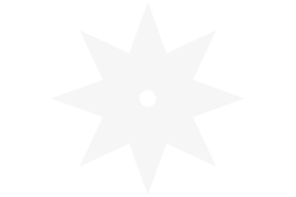 A Starburst Design in White