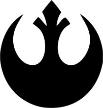 Stylized Black and White Logo
