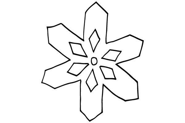 Snowflake Outline