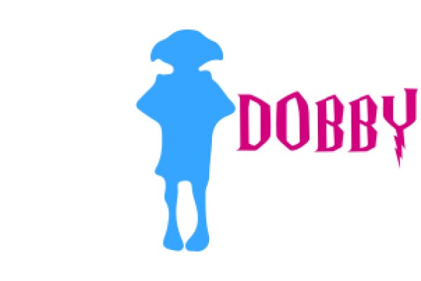 A Silhouette of a Person with the Word 'Dobby' in a Stylized Font