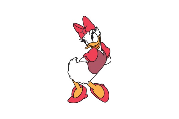 Feisty Feathered Fun: A Modern Twist on a Classic Character
