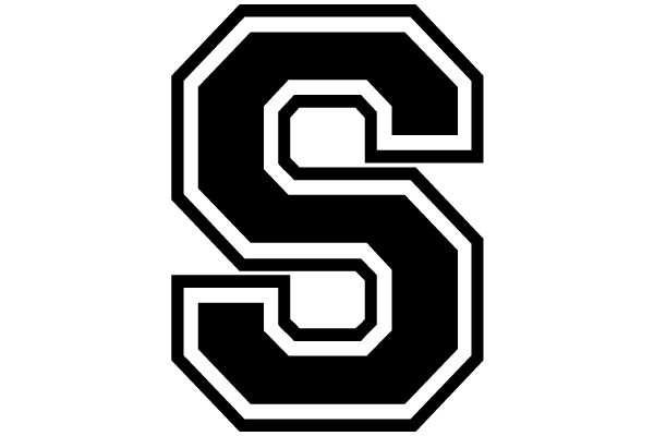 Bold Block Letter S