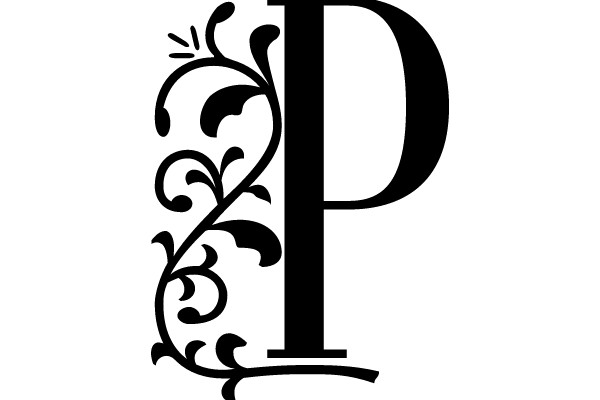 Ornate Capital Letter 'P'