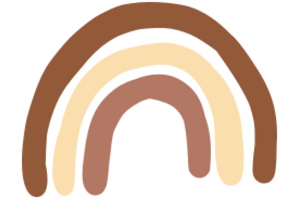 Stylized Rainbow Arch Design