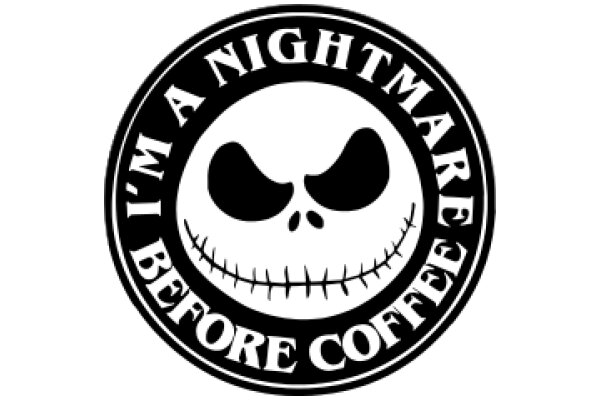 A Nightmare Before Coffee: A Playful Twist on a Classic Character
