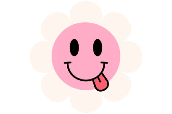 A Delightful Pink Flower with a Tongue