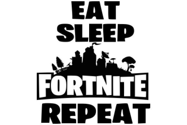 Eat, Sleep, Fortnite Repeat: A Humorous Take on the Popular Video Game
