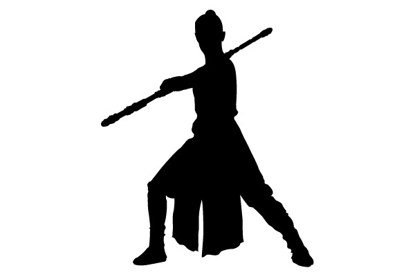 Silhouette of a Jedi