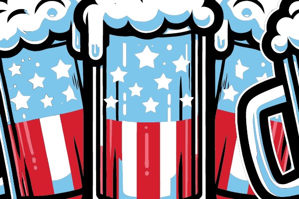 I'm Not Drunk, I'm Patriotic: A Humorous Take on American Pride and Beer