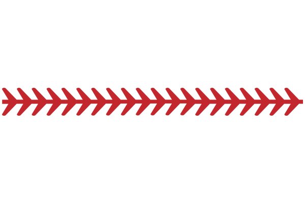 Vivid Red Stripes Against a Black Background