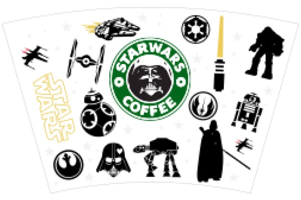 A Star Wars-themed Coffee Shop Logo