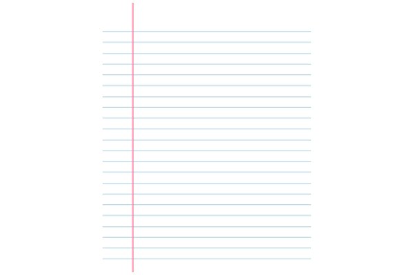 A Blank Notebook: A Simple, Clean Design