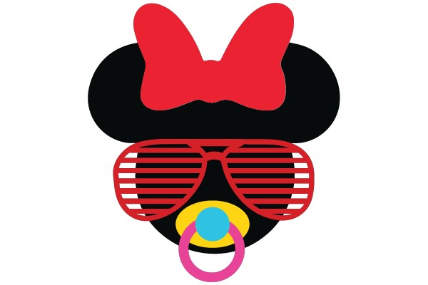 Playful Pop Art: A Modern Take on Minnie Mouse