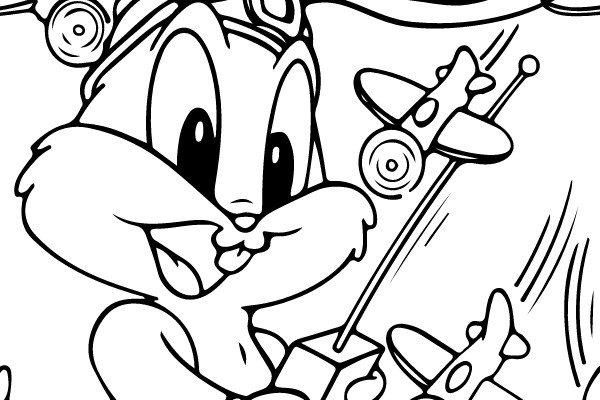 Flight of the Bunny: A Cartoon's Airborne Adventure