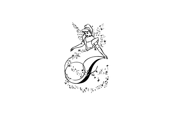 Princess Sparkling in Motion