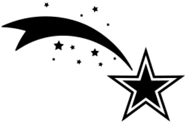 Stylized Starburst with Stars and a Star, in