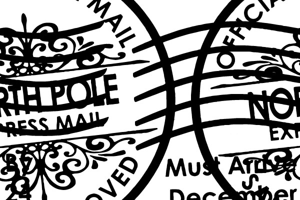 Official Sleigh Mail: North Pole Express Mail - Must Arrive By December 24