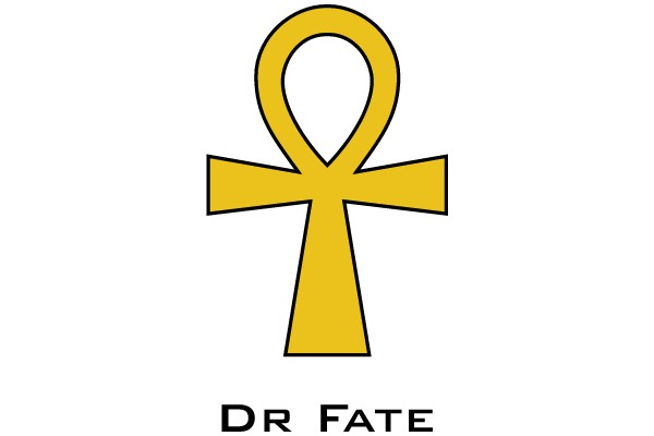 Ankh Symbol and the Name 'DR FATE'
