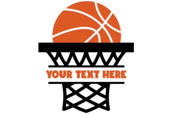 Your Text Here: A Basketball-Themed Logo