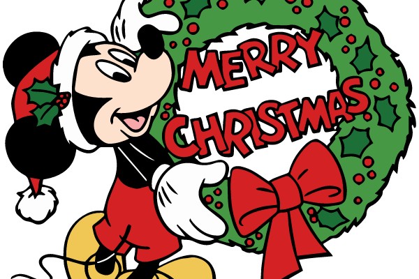 Merry Christmas with Mickey Mouse: A Festive Holiday Greeting