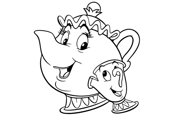 Jolly Teapot and Lamp
