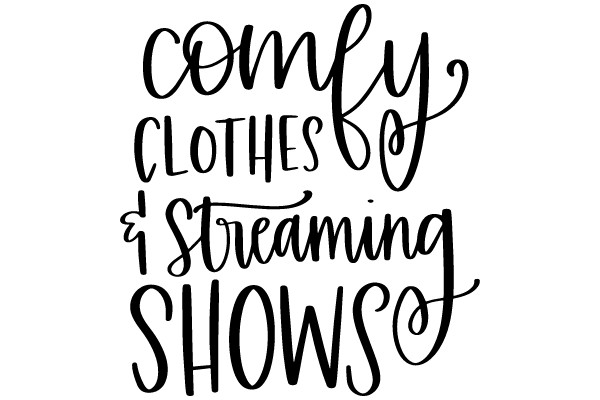 Comfort in Casuals: The Ultimate Streaming Experience