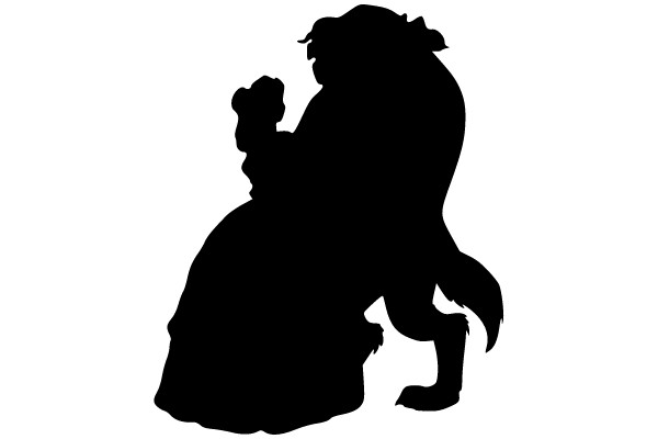 Whimsical Silhouette: A Dance of Imagination