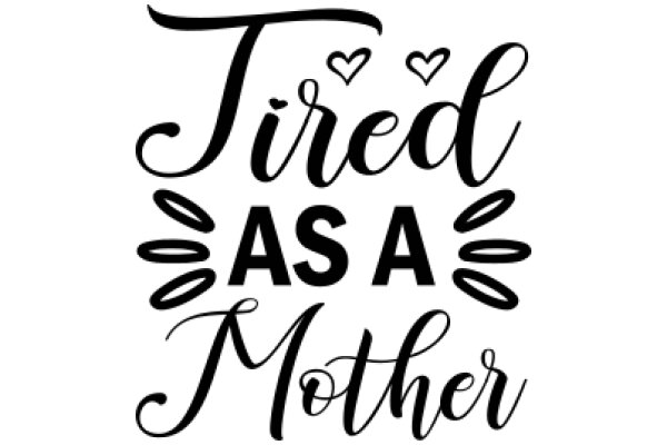 Tired as a Mother: A Graphic Design
