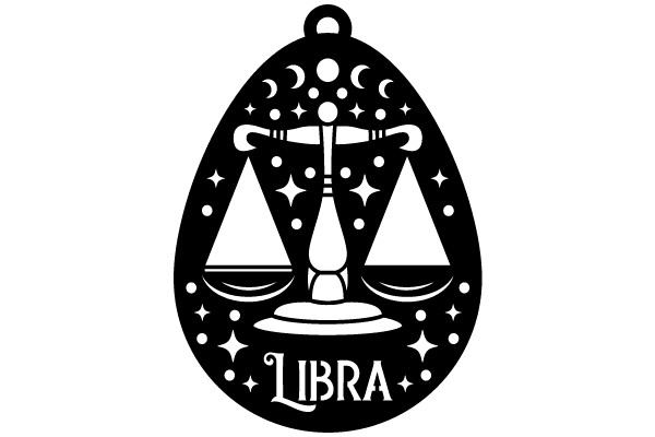 Astrological Symbol of Libra: A Illustration