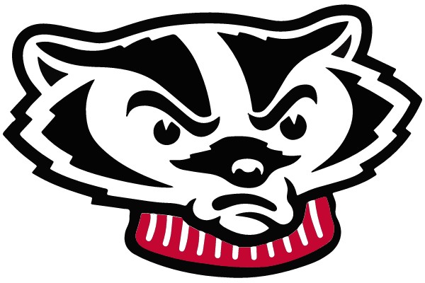 Wisconsin Badgers Mascot Emblem